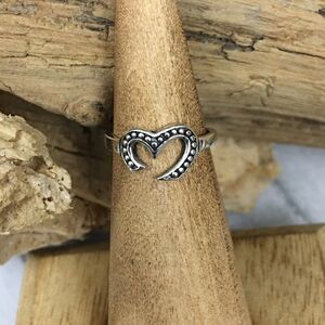Sterling Silver OmToe Ring